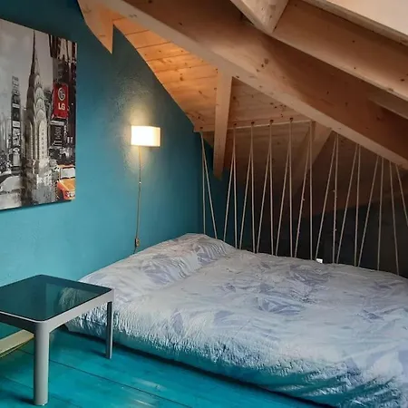 דירה Horta - Charming Attic With Rooftop View לצנו